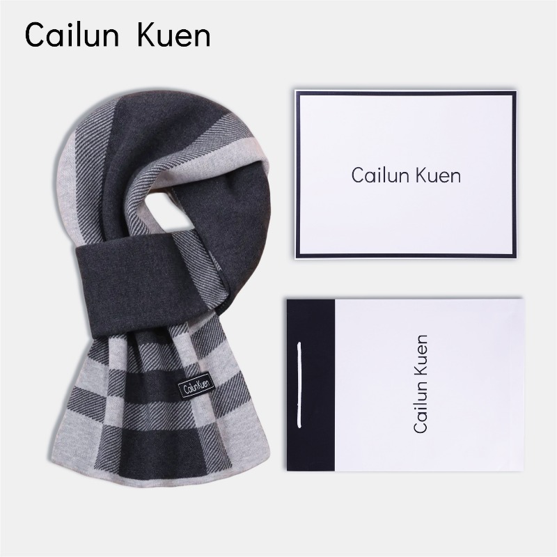 Muffler Men Wool - Neue männer Vielseitige Wolle Mischung Schal