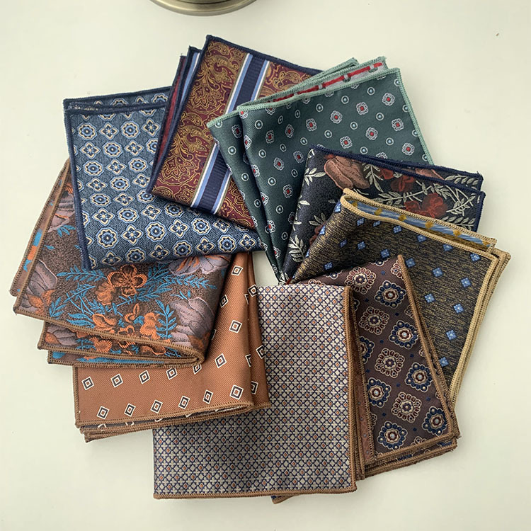 Pocket Square Set - Herren-Taschentuch für Business-Anzüge, Hochzeiten und Meetings,