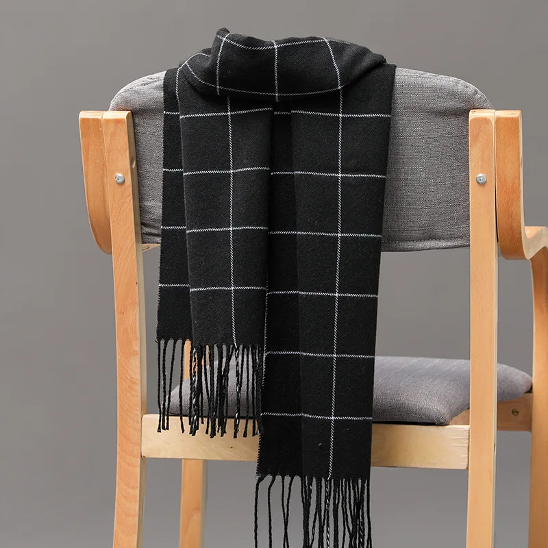 Muffler Men Wool - 2023 neue Winter Männer Schal Warm