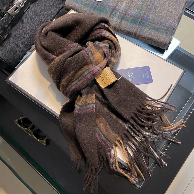 Muffler Men Wool - Hohe Qualität Reine 100% Wolle Männer