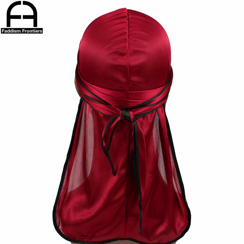 Bandana Doo Rag - Neue Mode herren Satin Durags Biker