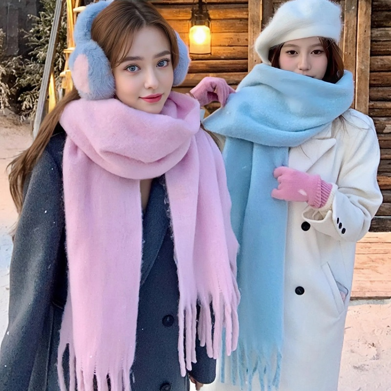 Woven Scarf Blanket - Winter Schal für Frauen Kaschmir Warme