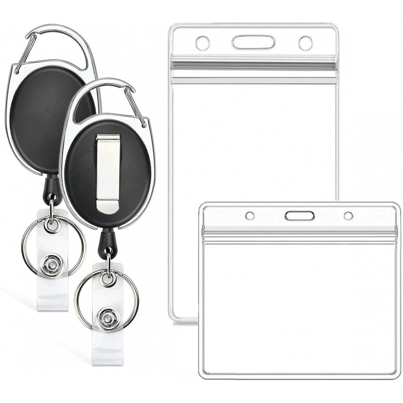 2er-Pack Ausweishalter mit Abr – Lanyard Badge Holder Bewertung und Preis