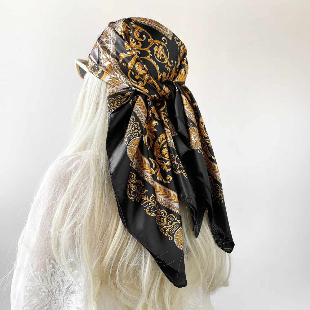 Seidenschal, quadratischer Sat – Scarf Silk Square Bewertung und Preis