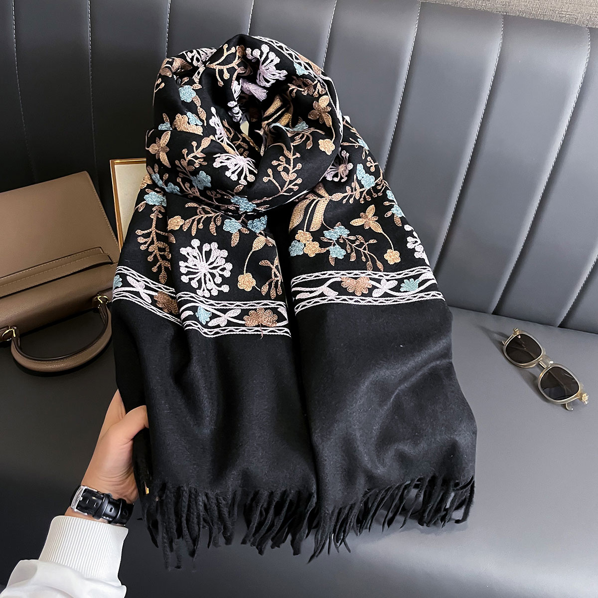 Neue Winter Warme Kaschmir Sch – Woven Scarf Blanket Bewertung und Preis