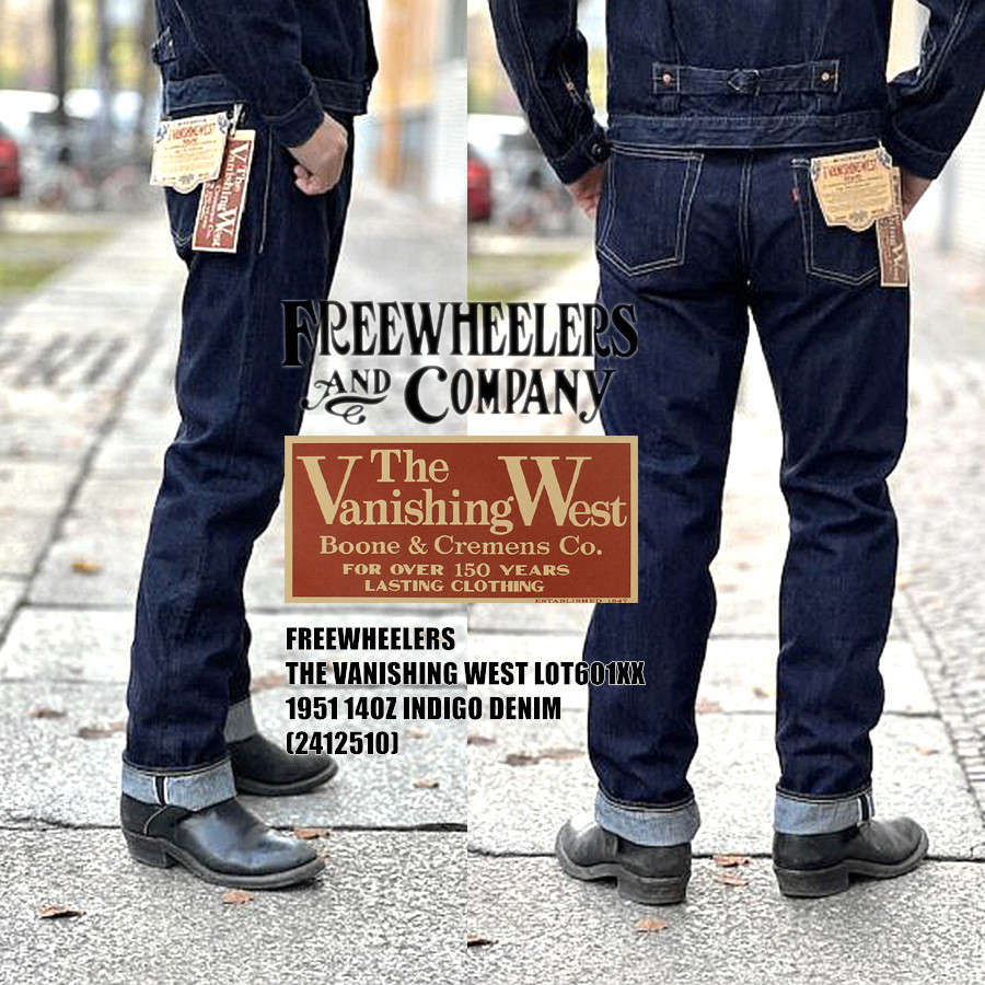 FREEWHEELERS 601XX 1951, fünf  – Levis Jeans 501 Bewertung und Preis