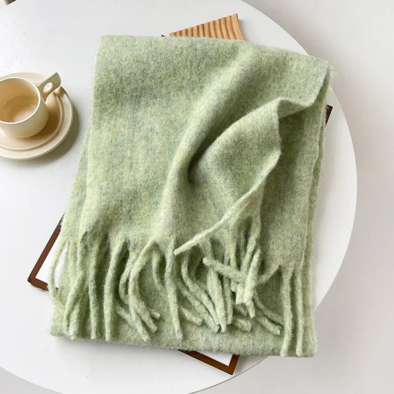 Schal Dame Herbst Winter Solid – Muffler Men Wool Bewertung und Preis