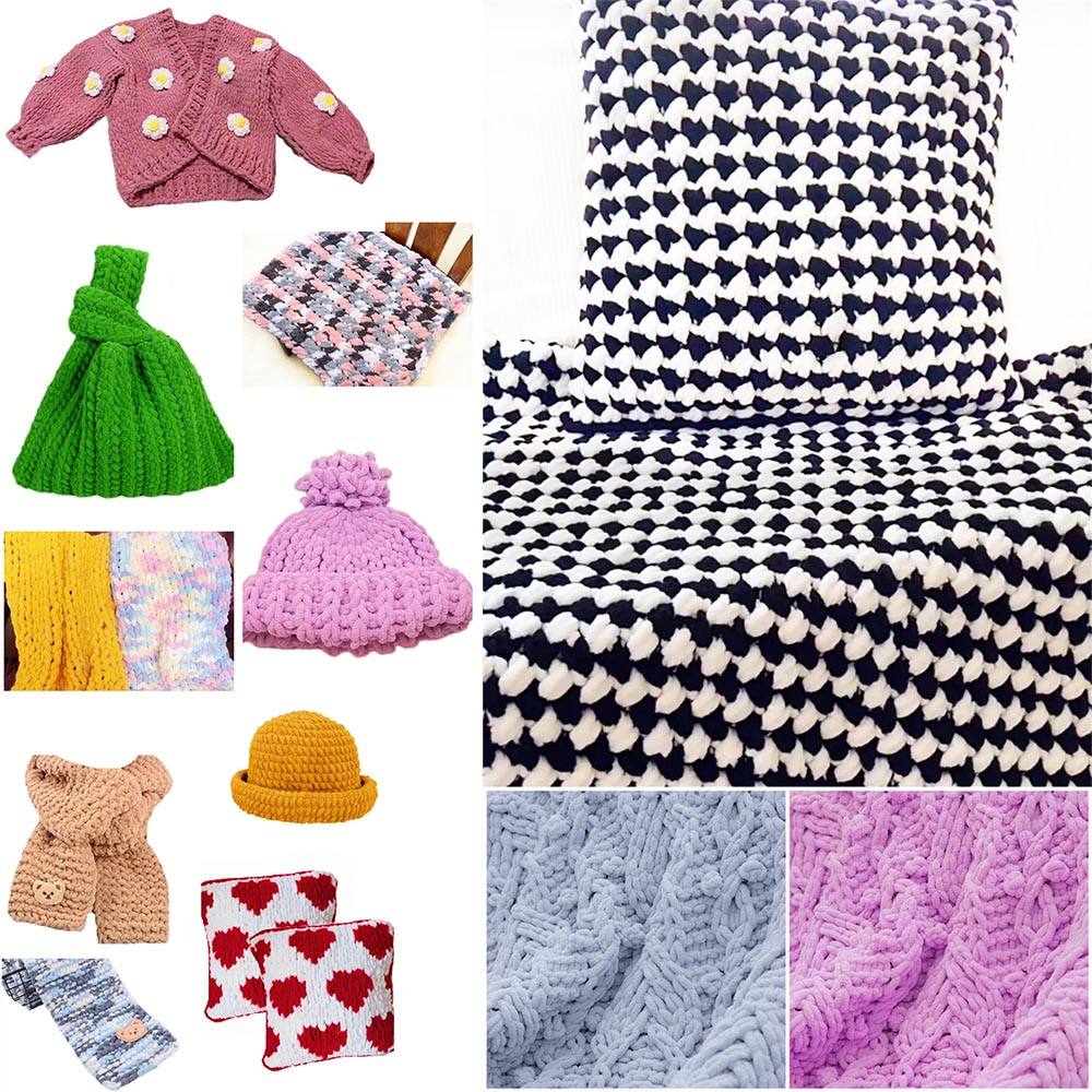 100g/Rolle Finger Loop Garn Fa – Woven Scarf Blanket Bewertung und Preis