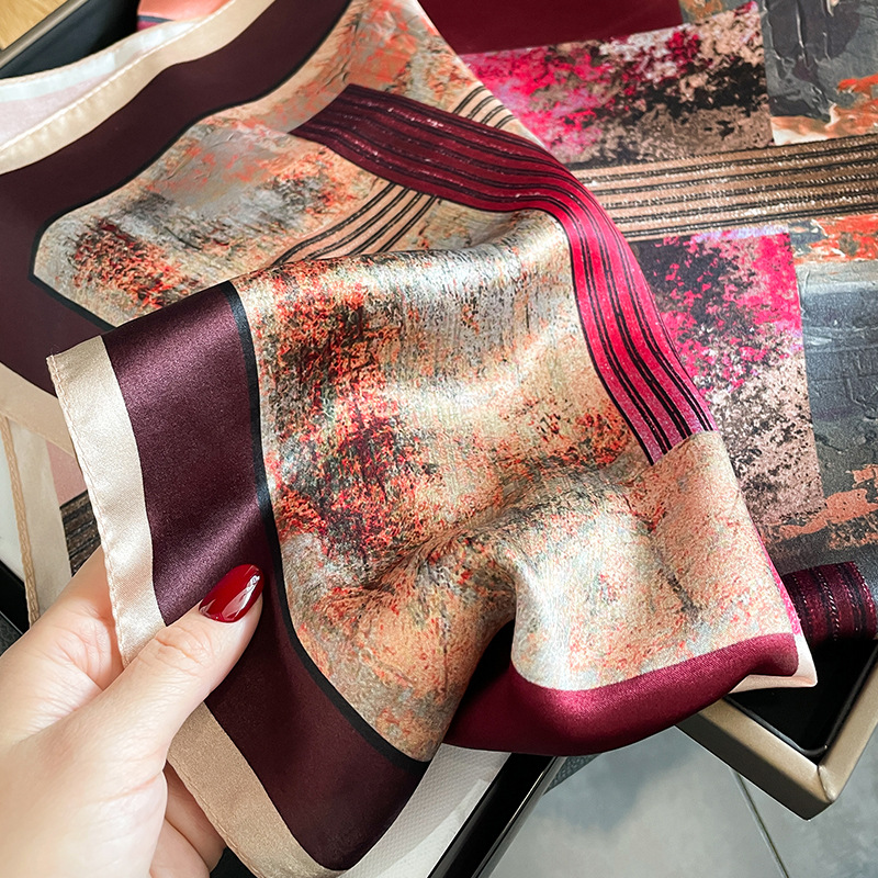 Quadratischer Schal aus 100 %  – Scarf Silk Square Bewertung und Preis