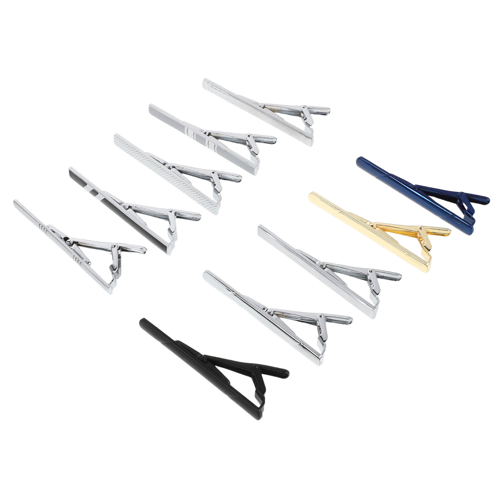 10-teiliges Krawattenklammer-S – Tie Bar Set Gift Bewertung und Preis