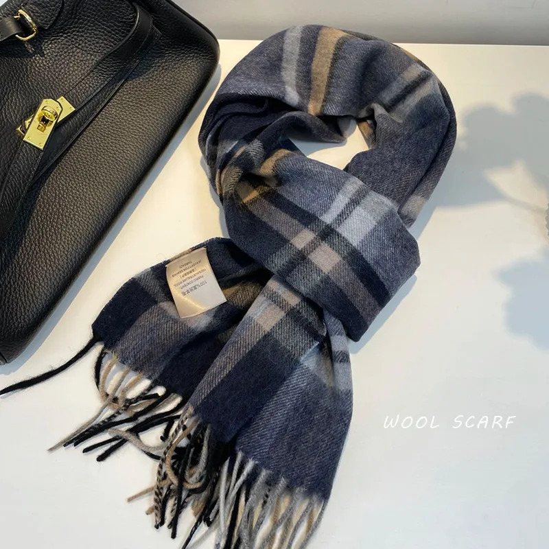 Hohe Qualität 100% Wolle Schal – Muffler Men Wool Bewertung und Preis