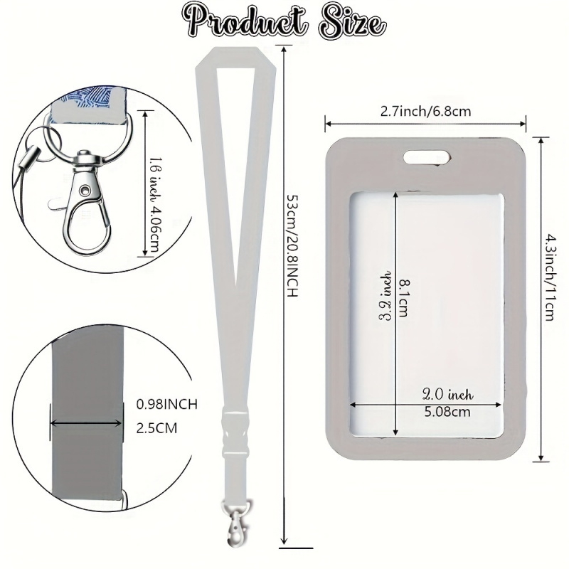 Schwarzes Halsband-Ausweishalt – Lanyard Badge Holder Bewertung und Preis