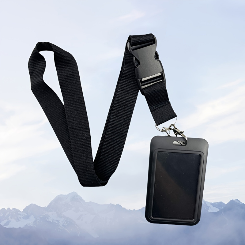 Schwarzes Halsband-Ausweishalt – Lanyard Badge Holder Bewertung und Preis