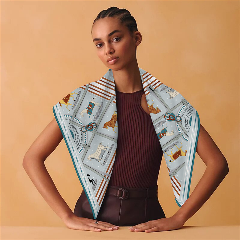 90CM Modischer Bedruckter Kasc – Woven Scarf Blanket Bewertung und Preis