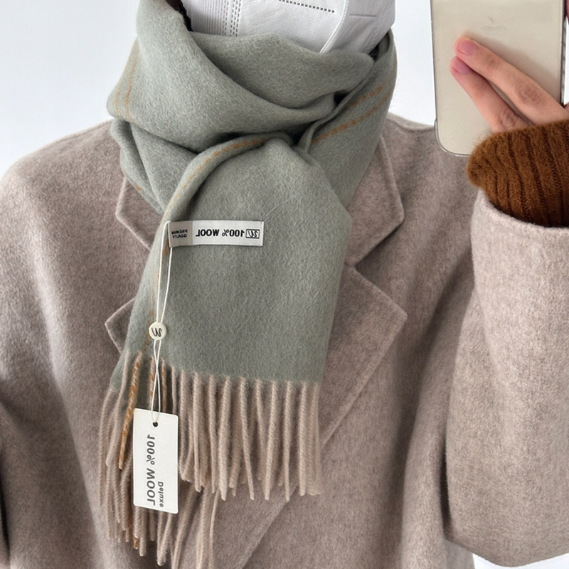 Elegante Gute Qualität 100% Wo – Muffler Men Wool Bewertung und Preis