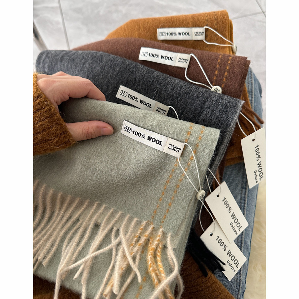 Elegante Gute Qualität 100% Wo – Muffler Men Wool Bewertung und Preis