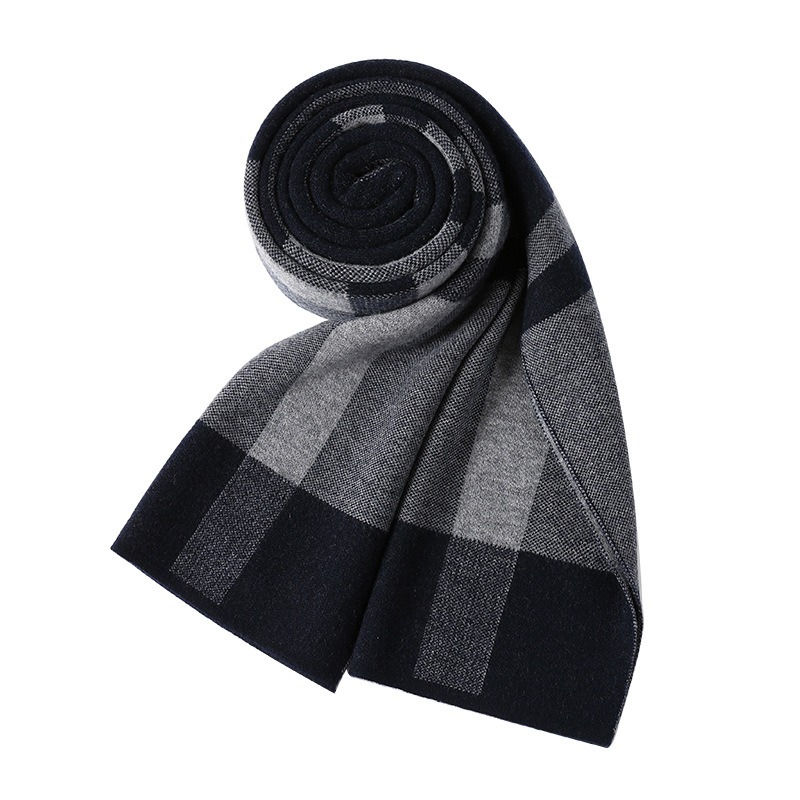 Luxus Schal Mann Winter Warme  – Muffler Men Wool Bewertung und Preis