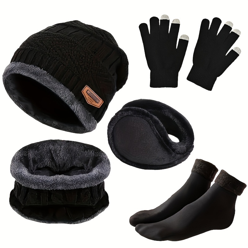 Herren-Wintermütze, Outdoor-Wi – Muffler Men Wool Bewertung und Preis