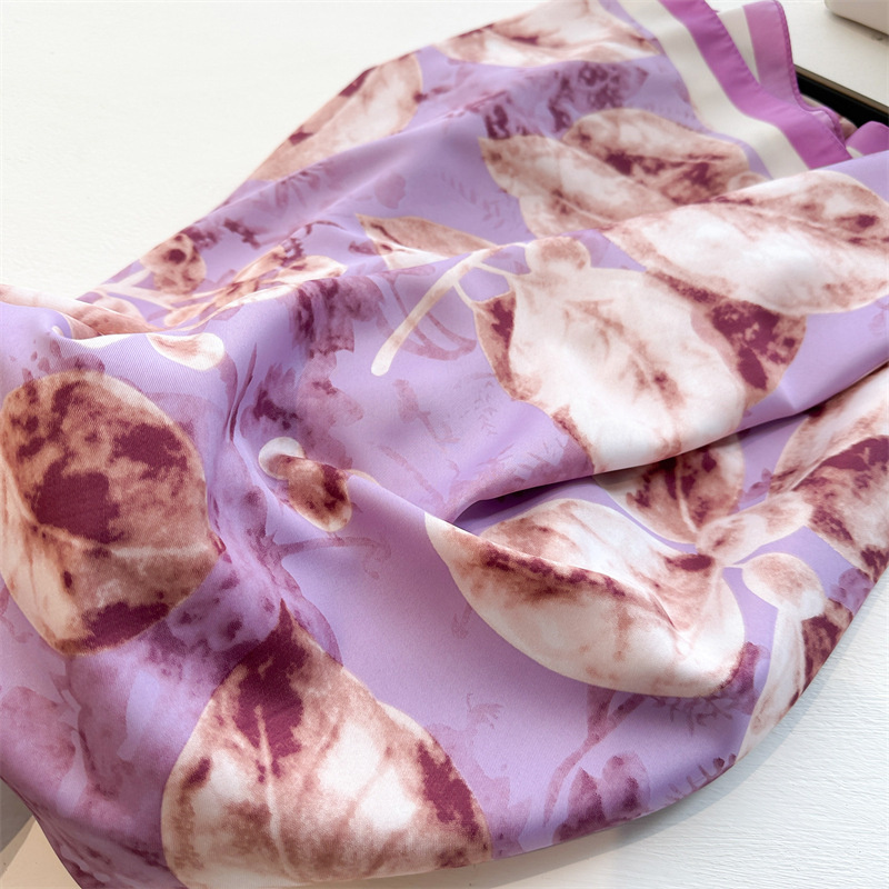 Retro 90cm bedruckte große qua – Scarf Silk Square Bewertung und Preis
