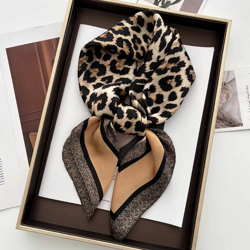 Luxus Leopard Print Weibliche  – Face Scarf Mask Bewertung und Preis