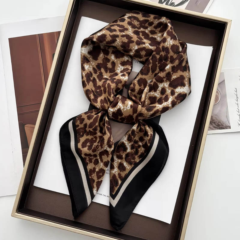 Luxus Leopard Print Weibliche  – Face Scarf Mask Bewertung und Preis
