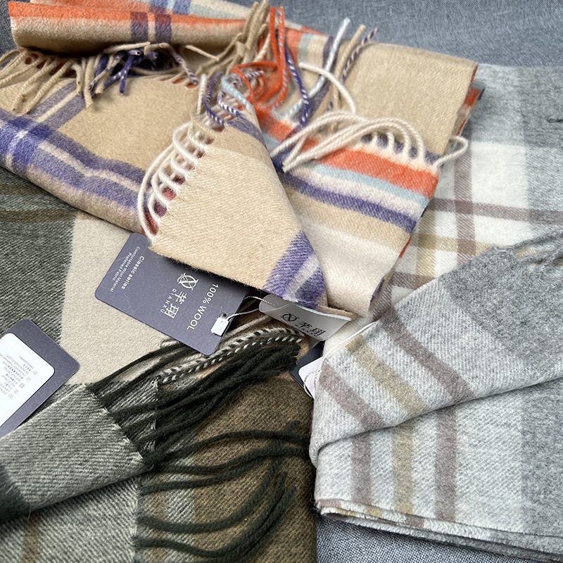 Hohe Qualität 100% Wolle Schal – Muffler Men Wool Bewertung und Preis