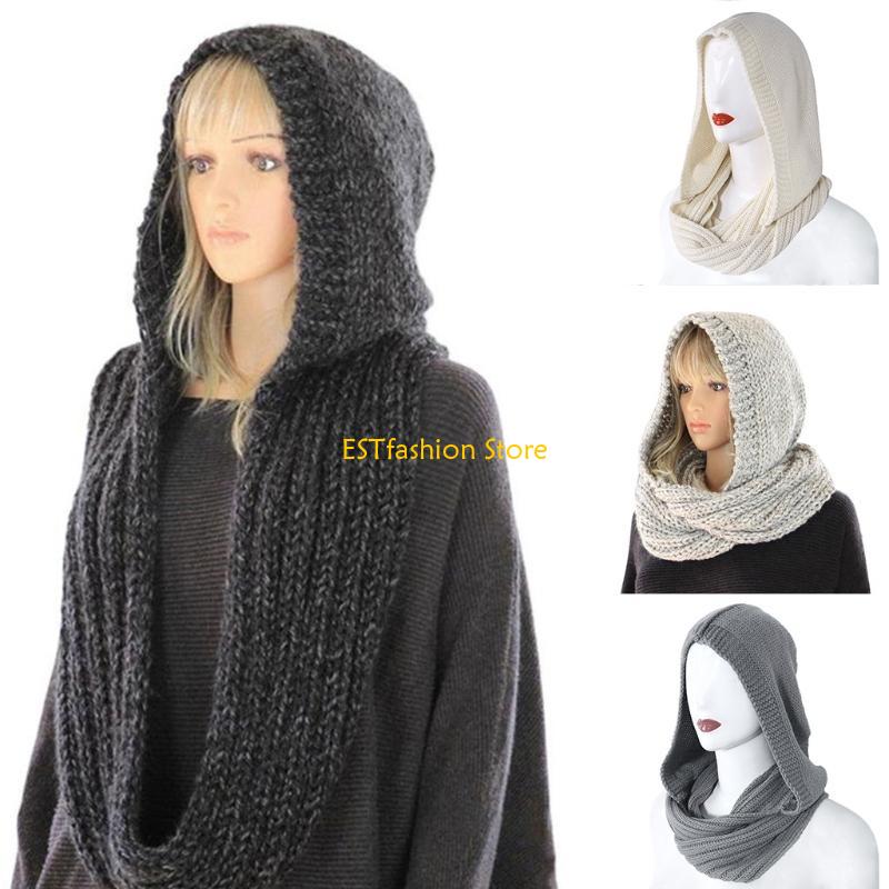 Y5GC Damen Winter-Strickkapuze – Infinity Scarf Knit Bewertung und Preis