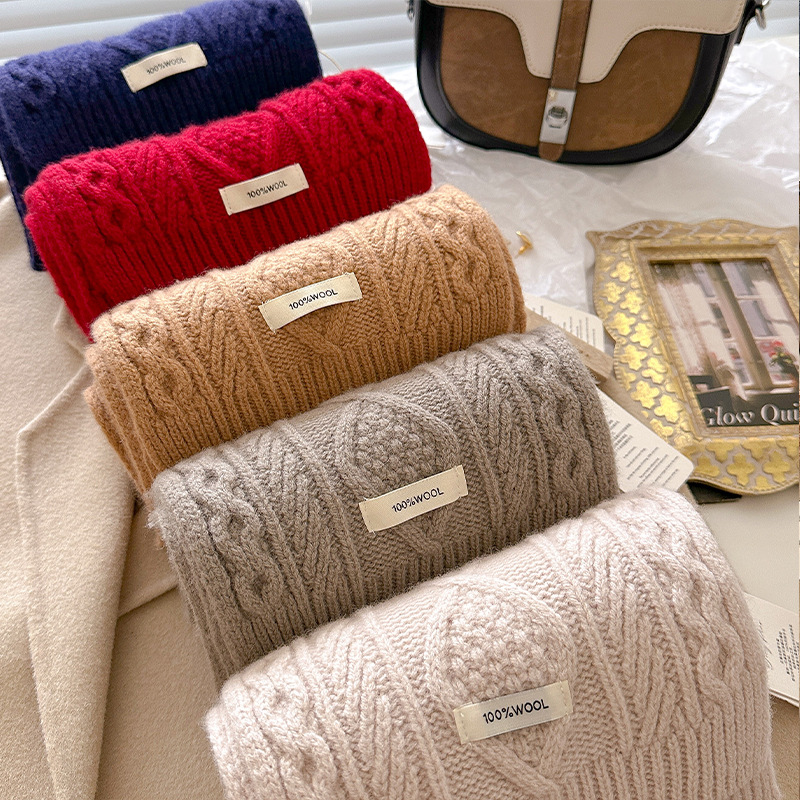 Luxuriöser Schal aus 100 % Wol – Muffler Men Wool Bewertung und Preis