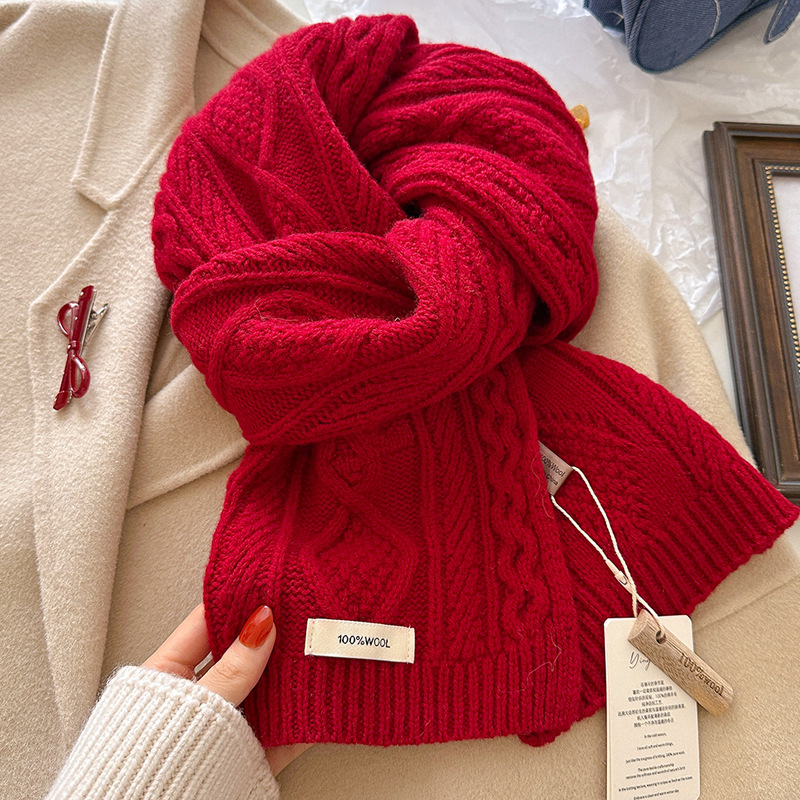 Luxuriöser Schal aus 100 % Wol – Muffler Men Wool Bewertung und Preis