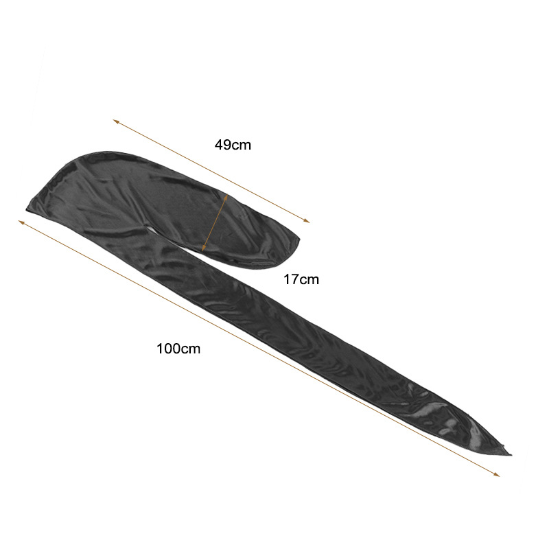 Neue seidige Durag Long Tail H – Bandana Doo Rag Bewertung und Preis