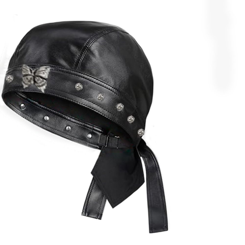 Neue schwarze Biker-Kappe aus  – Bandana Doo Rag Bewertung und Preis