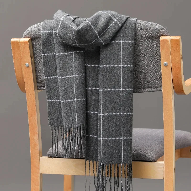 2024 neue Winter Männer Schal  – Muffler Men Wool Bewertung und Preis
