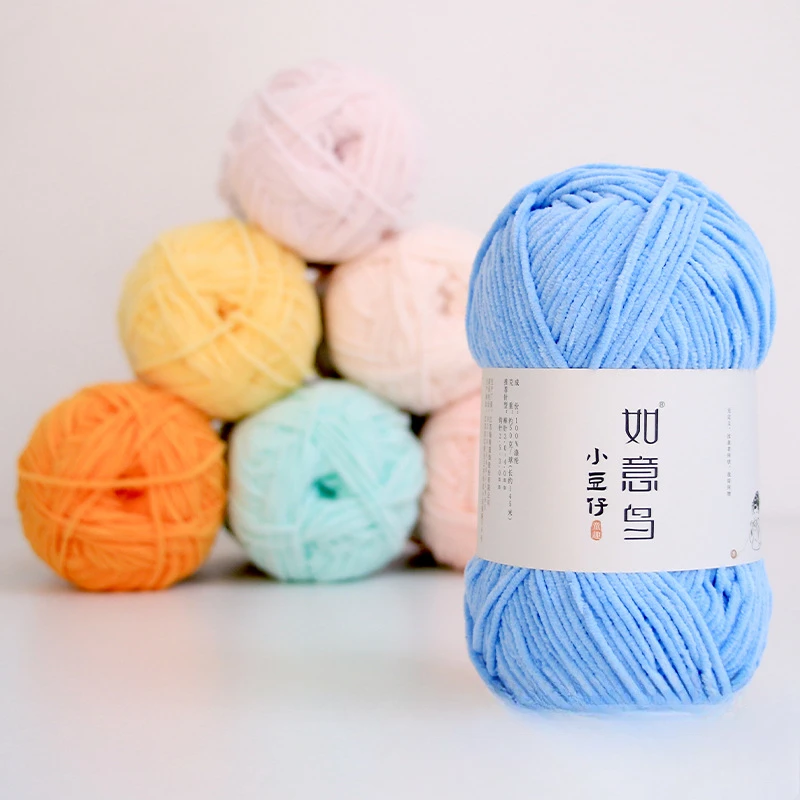 50g/Rolle 3mm Dünnes Chenille- – Woven Scarf Blanket Bewertung und Preis